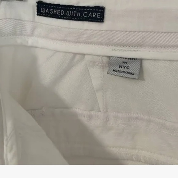 ECRU The Mitchell Project Women’s Jeans Size 4 Ivory Color Chino Cotton Blend - Picture 7 of 13